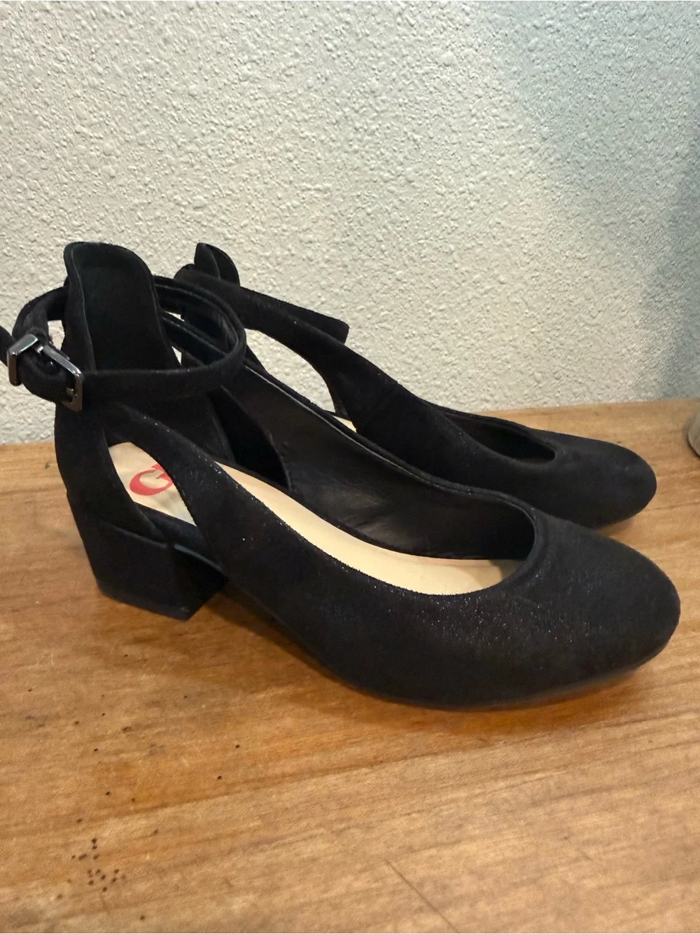 GB Girls Lulaa Black Cut Out Dress Heels Toddler Size 11 Worn Once